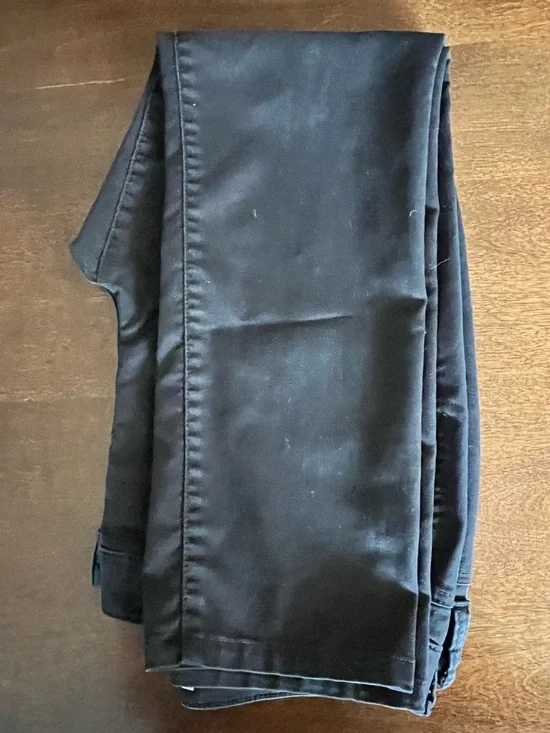 Chico's Platinum Denim Black Jeans Size 15 Regular - Picture 4 of 4